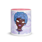 Blue Booberry Mug with Color Inside