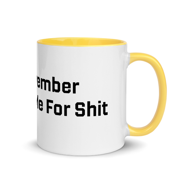 NOvember Mug With Color Inside