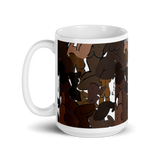 Bawdy Awdy Ody White glossy mug