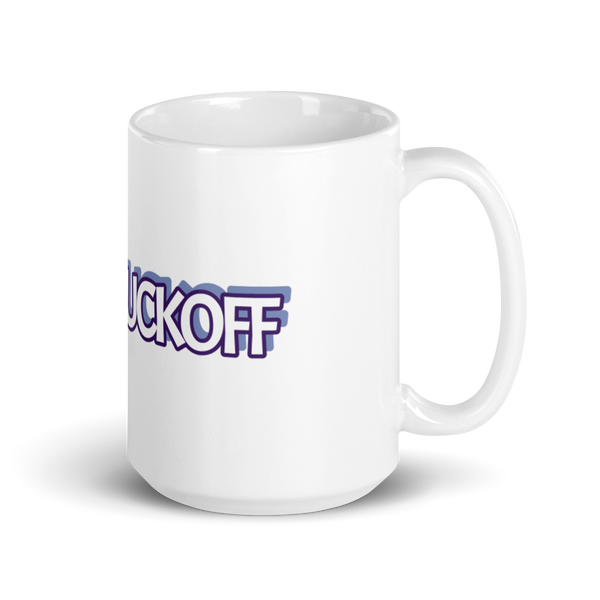 ABC's White Glossy Mug