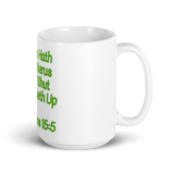 Ovarians 15:5 White Glossy Mug